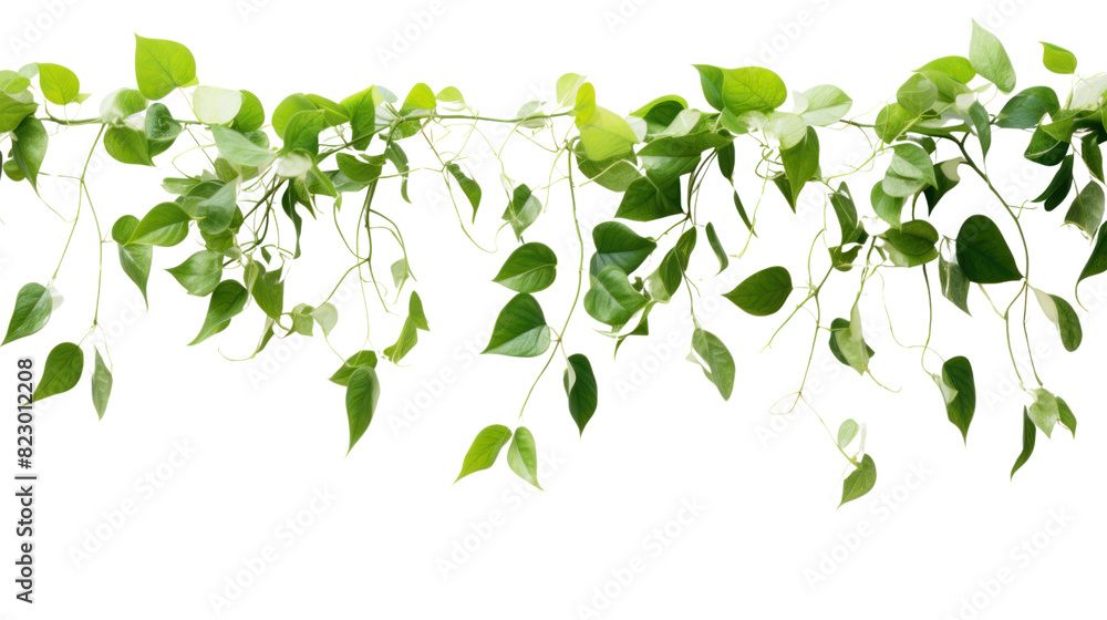 A cluster of fresh green leaves from various trees arranged isolated on white background. A cluster of fresh green leaves from various trees arranged isolated on white background.