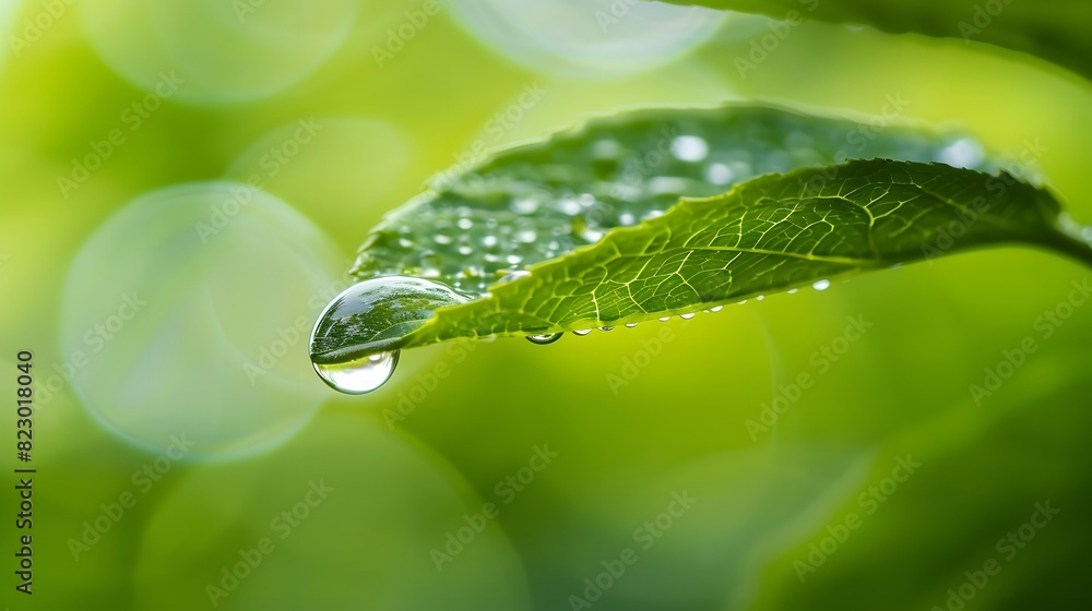 Dew Drop Purity Depict a close-up shot of a single drop Dew Drop Purity Depict a close-up shot of a single drop