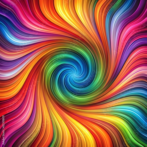 a colorful background with a swirl of colors © MOIZ