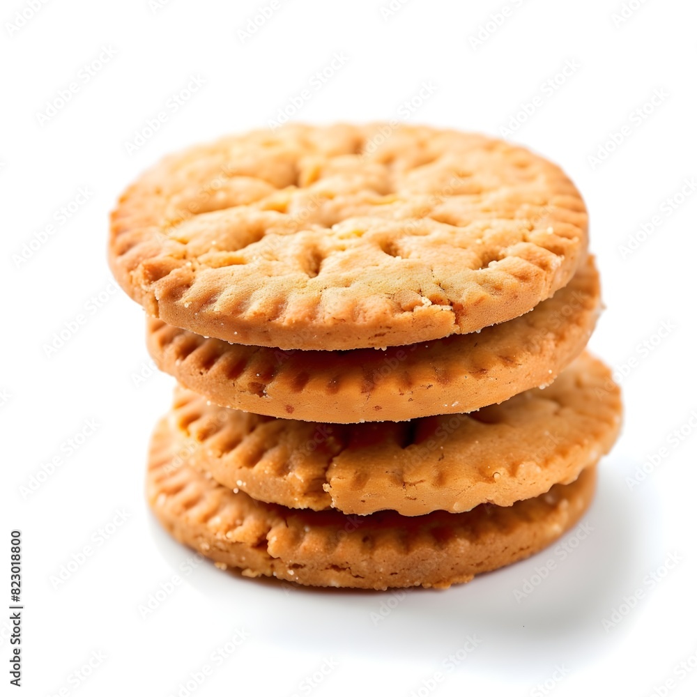 cookies on white background cookies on white background