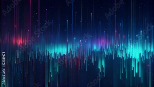 Digital Noise: Randomized pixel noise in varying shades, creating a tech-inspired and edgy abstract effect. Abstract background
 photo