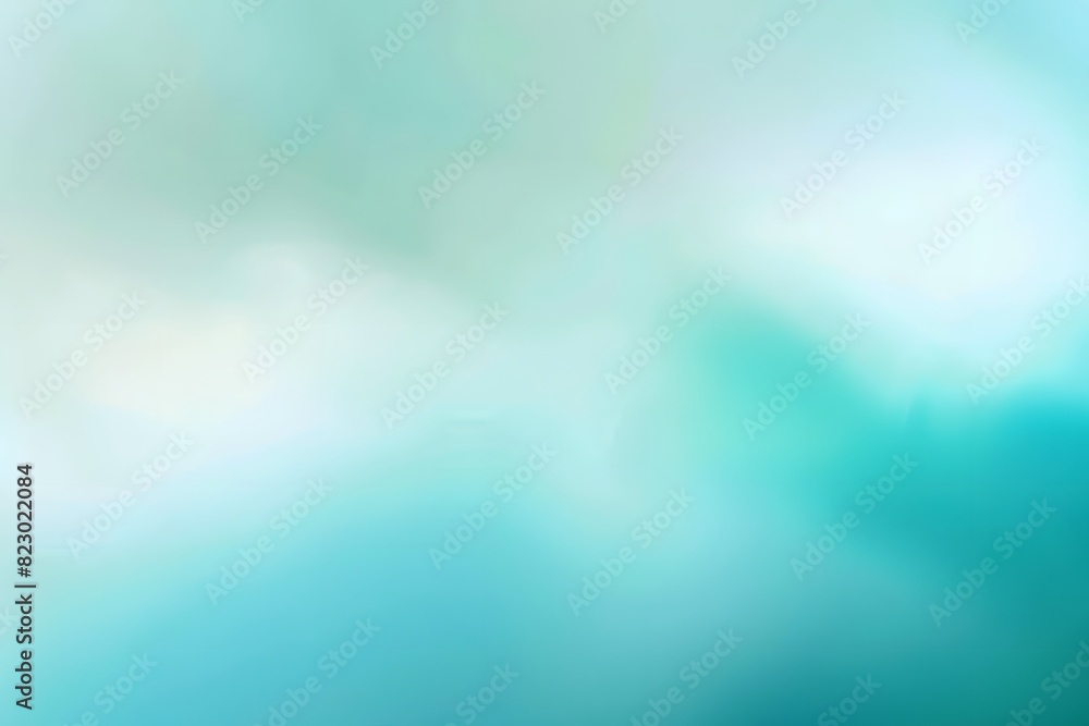 Soft Turquoise and White Gradient Blurred Background Soft Turquoise and White Gradient Blurred Background