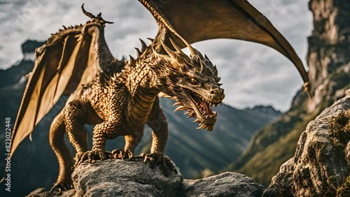 mythology of dragon photo