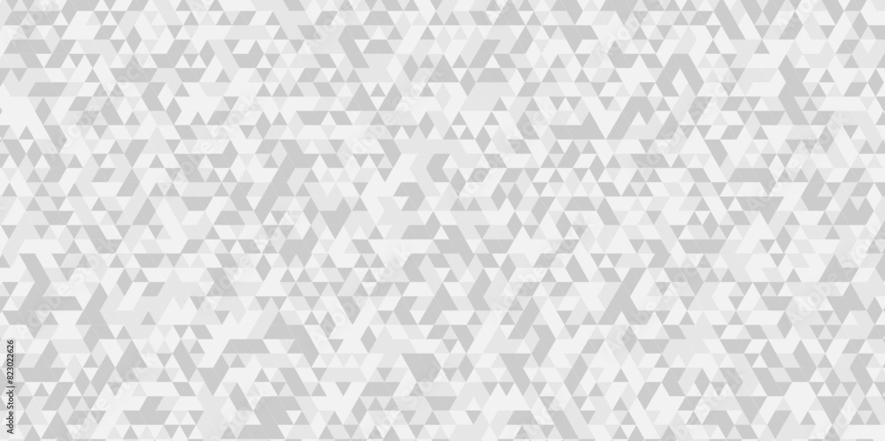 Vector geometric seamless technology gray and white triangle element light background. Abstract digital grid light pattern white Polygon Mosaic triangle Background, business and corporate background. Vector geometric seamless technology gray and white triangle element light background. Abstract digital grid light pattern white Polygon Mosaic triangle Background, business and corporate background.