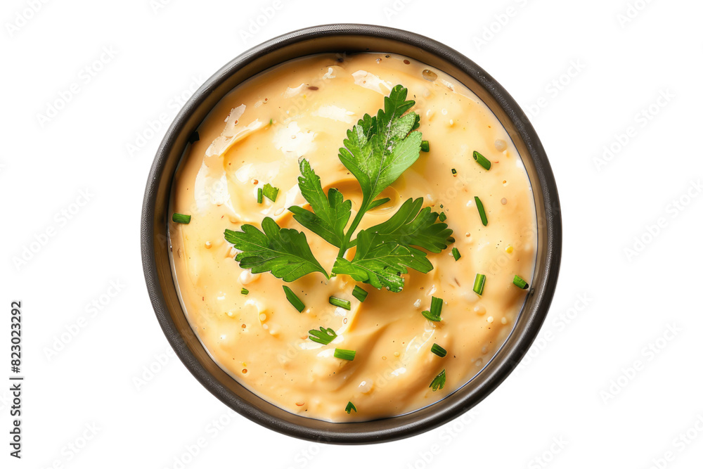 Dip sauce isolated Isolated on white background Dip sauce isolated Isolated on white background