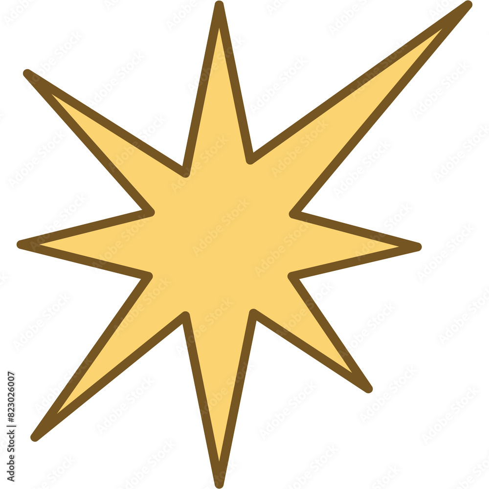 Sparkling Star Sticker Sparkling Star Sticker