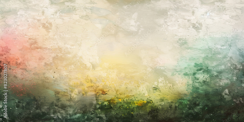 Watercolor paint strokes on wide canvas textured green background decorating art painting illustration, generated ai
Watercolor paint strokes on wide canvas textured green background decorating art painting illustration, generated ai