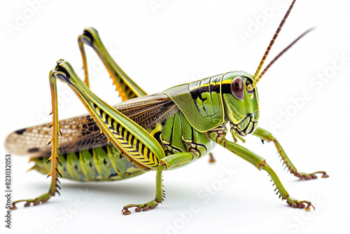 a close up of a grasshopper © ONMIND