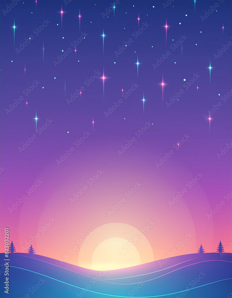 pastel light vector line gradient fairytale background pastel light vector line gradient fairytale background