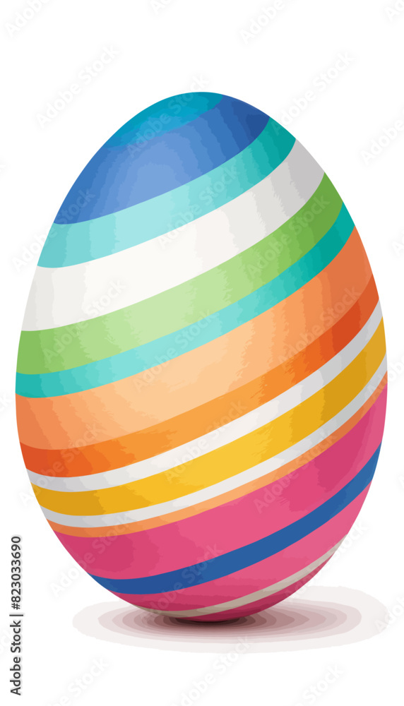 a colorful striped ball on a white background a colorful striped ball on a white background