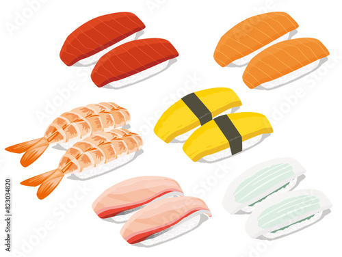 寿司セット6種類