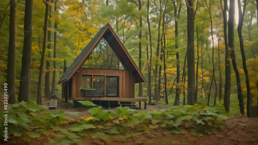 A small cabin nestled in the woods, surrounded by tall trees in a serene setting, A cozy cabin nestled in a clearing in the woods A small cabin nestled in the woods, surrounded by tall trees in a serene setting, A cozy cabin nestled in a clearing in the woods