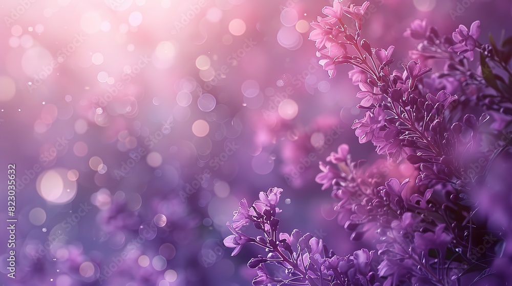 Soft pastel purple with a subtle bokeh effect Soft pastel purple with a subtle bokeh effect