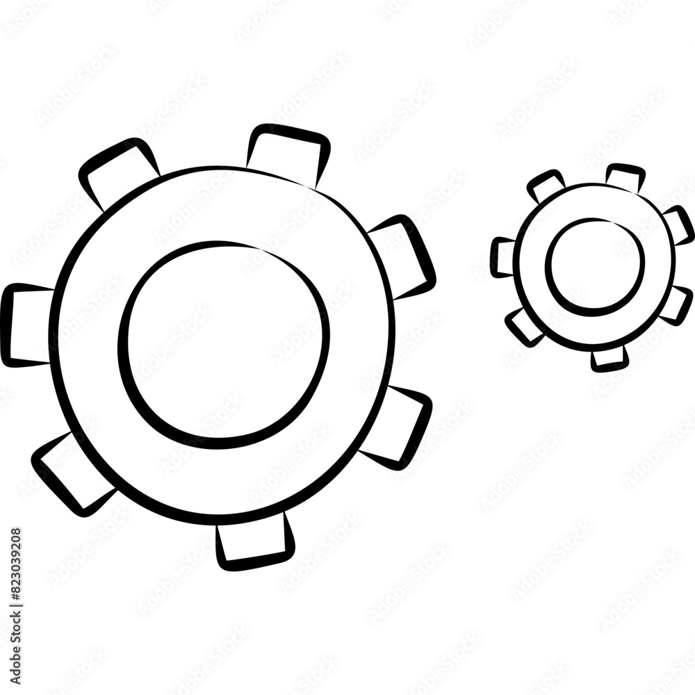 Hand Drawn Marketing Icon Hand Drawn Marketing Icon