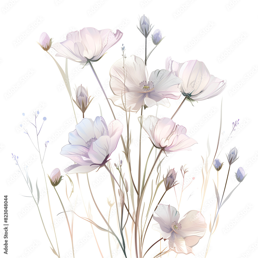 illustration of flowers illustration of flowers