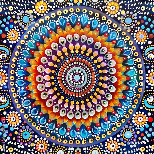 Mandala art Pattern