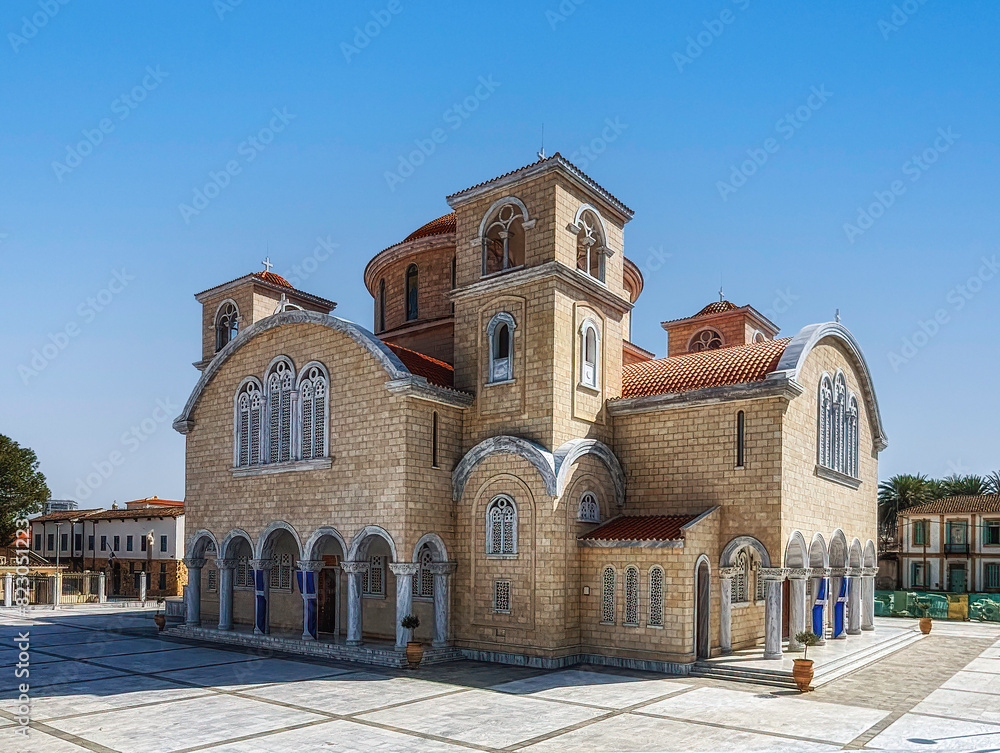 Fototapeta premium Apostle Barnabas Cathedral in Nicosia, Cyprus