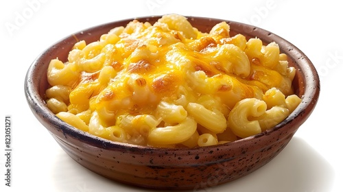 Comforting Mac and Cheese A Delectable Dish in CloseUp Detail