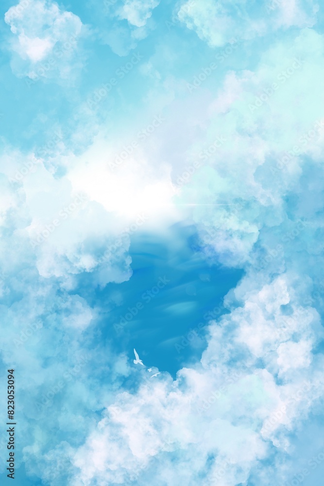 blue sky with clouds blue sky with clouds