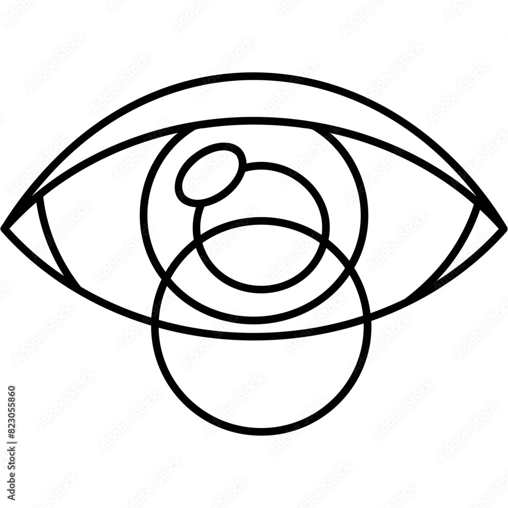 Contact Lens Icon Contact Lens Icon