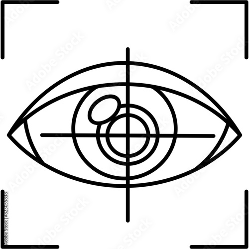 Laser Eye Icon