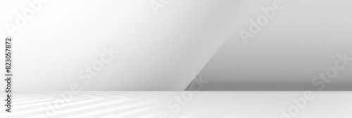 Wallpaper Mural Abstract white background with light and shadow for product presentation, White background with striped gradient,banner Torontodigital.ca