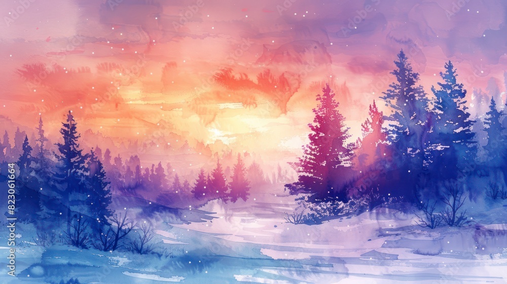 very cold flat design front view weather watercolor Triadic Color Scheme very cold flat design front view weather watercolor Triadic Color Scheme