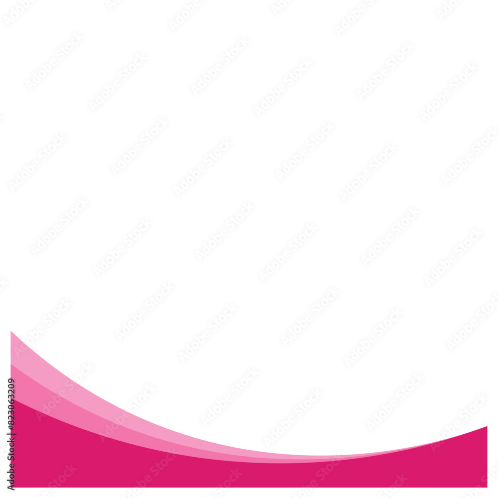 Pink Wave Footer Pink Wave Footer