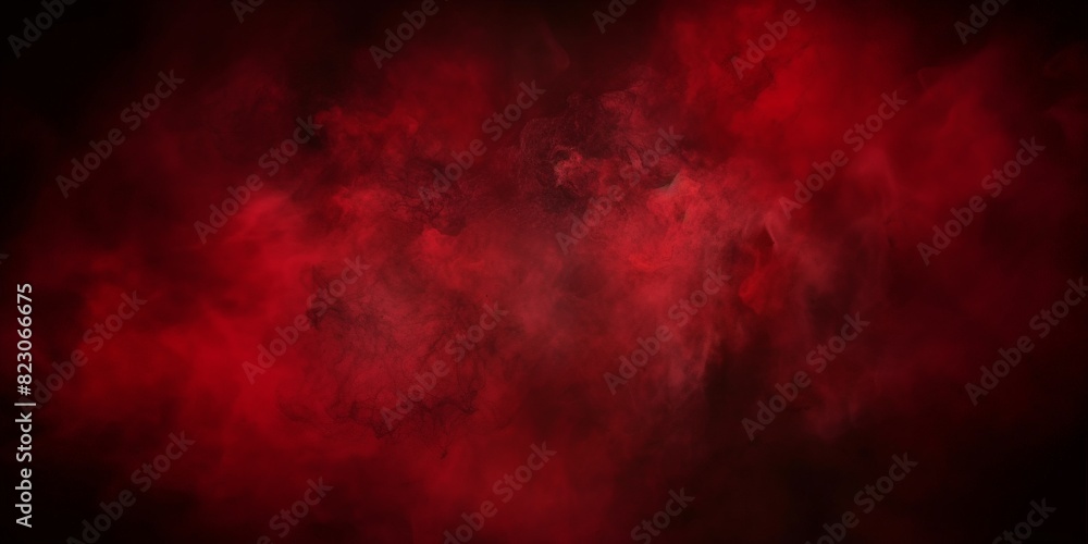 Abstract red watercolor background with dark grunge texture and smoke , distressed vintage. dark maroon background, dark crimson texture, banner Abstract red watercolor background with dark grunge texture and smoke , distressed vintage. dark maroon background, dark crimson texture, banner