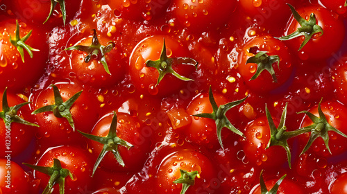 Tomato sauce background