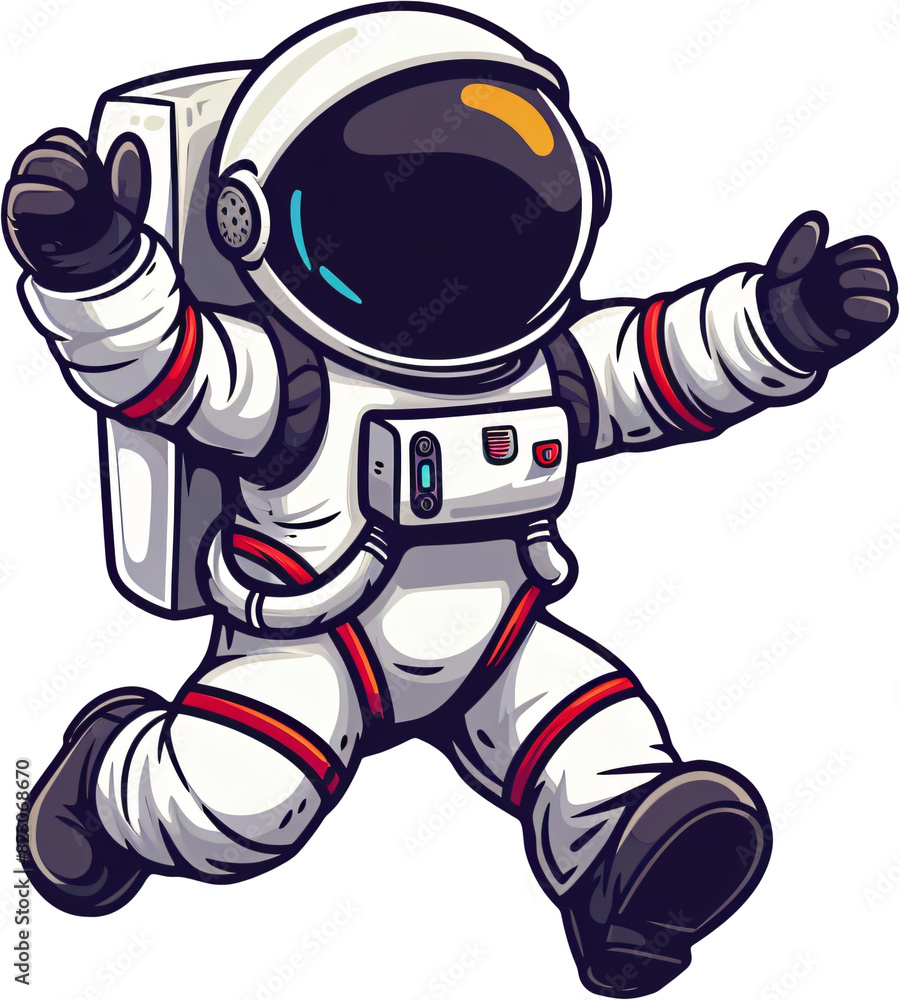 Obraz premium astronaut illustration