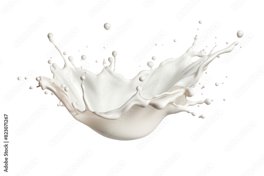 Milky Explosion: A Dance of Elegance on Transparent PNG Background. Milky Explosion: A Dance of Elegance on Transparent PNG Background.
