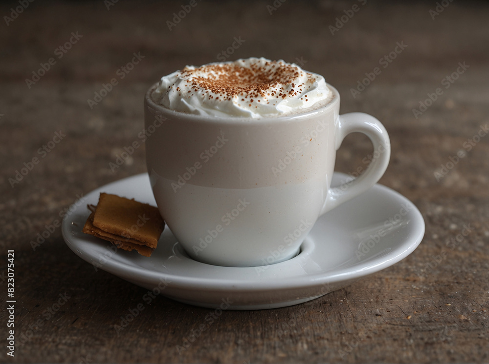 Cup of cappuccino Minimalist Indulgence Mono Cappuccino Cup of cappuccino Minimalist Indulgence Mono Cappuccino