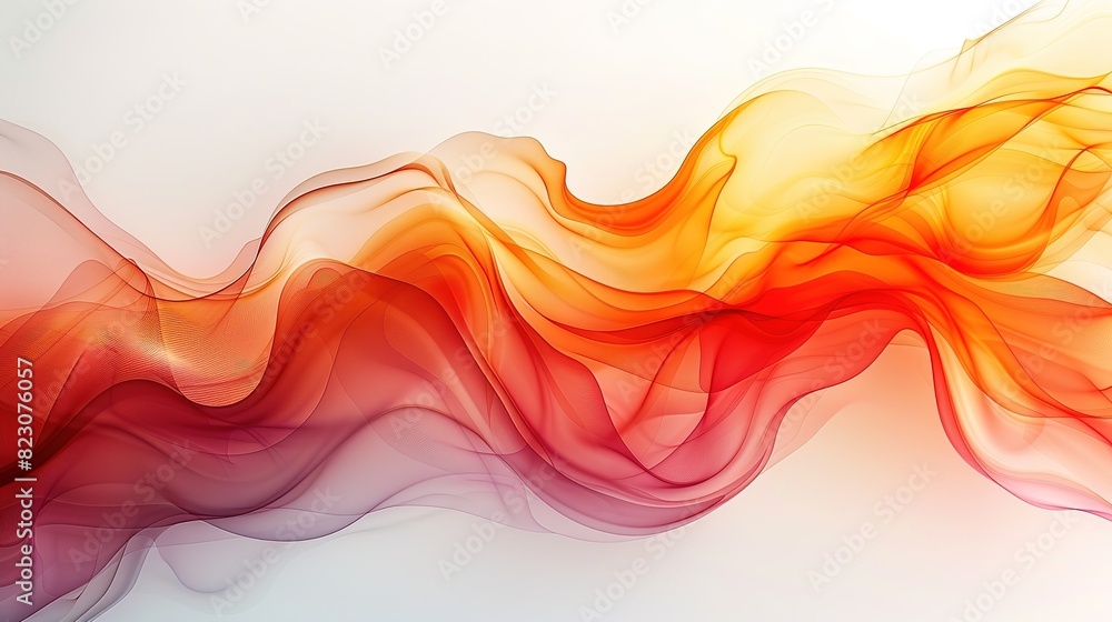 White background with abstract red and orange gradients White background with abstract red and orange gradients