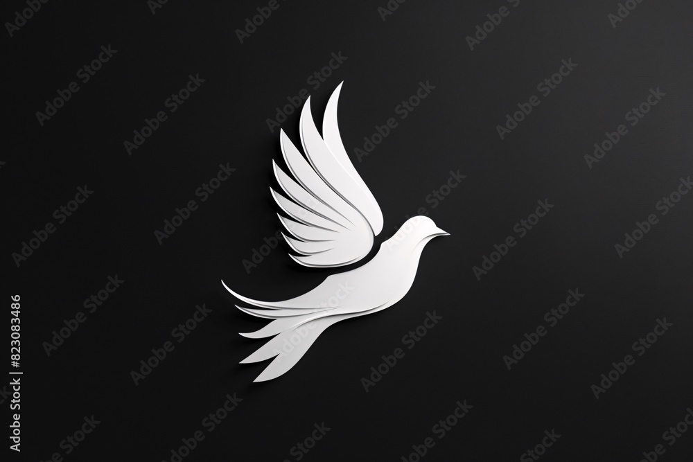 a white bird with wings a white bird with wings