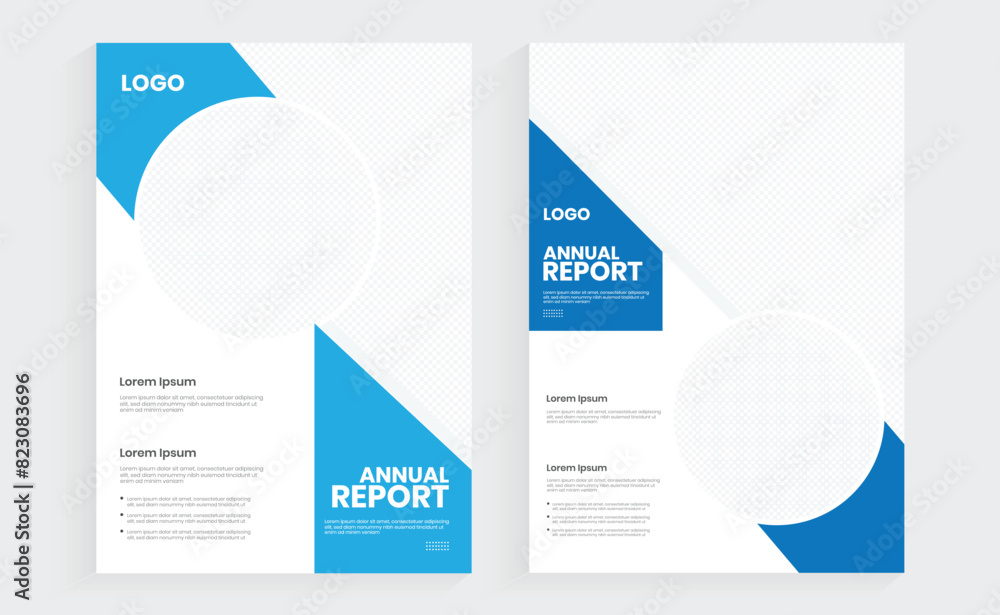 Corporate a4 book cover design, new annual report cover template, used in brochure design, magazine, leaflet, and company profile design.