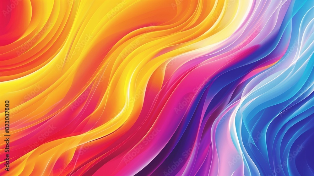 Modern background with dynamic gradients and flowing waves in vibrant red, yellow, pink, and blue hues
Modern background with dynamic gradients and flowing waves in vibrant red, yellow, pink, and blue hues