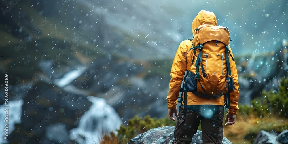Intrepid Explorer Braving the Elements in an Extreme Outdoor Adventure Expedition Intrepid Explorer Braving the Elements in an Extreme Outdoor Adventure Expedition
