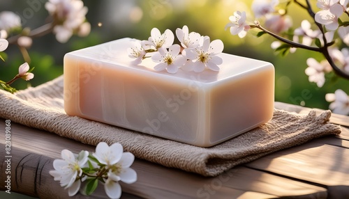 stylish handmade soap ai generated