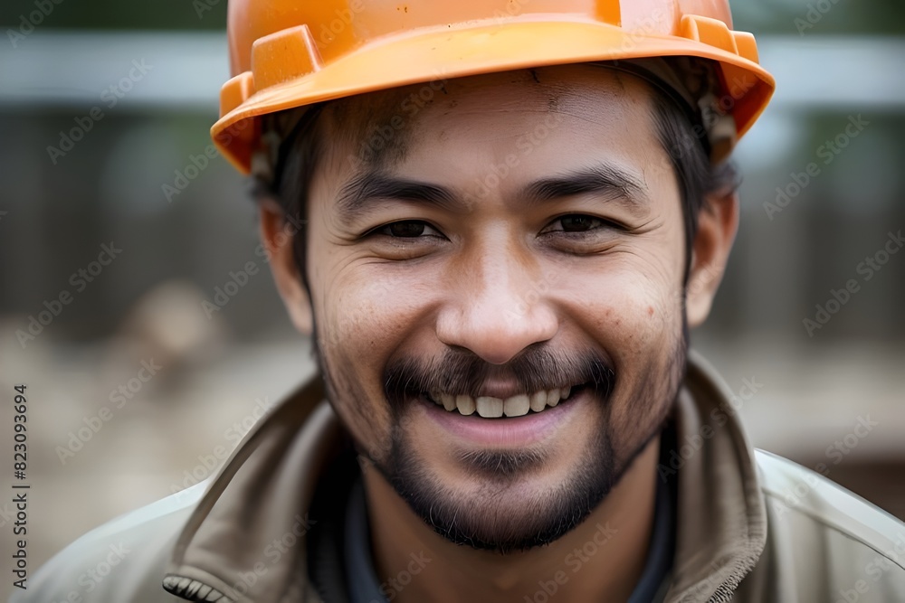 a man construction worker smiling, happy, on the job, trades, Builder, Hardhat, Uniform, Tools, Safety, Site, Equipment, Labor, Industrial, Blue-collar, Handsome, Confident, Cheerful, Positive, Work a man construction worker smiling, happy, on the job, trades, Builder, Hardhat, Uniform, Tools, Safety, Site, Equipment, Labor, Industrial, Blue-collar, Handsome, Confident, Cheerful, Positive, Work