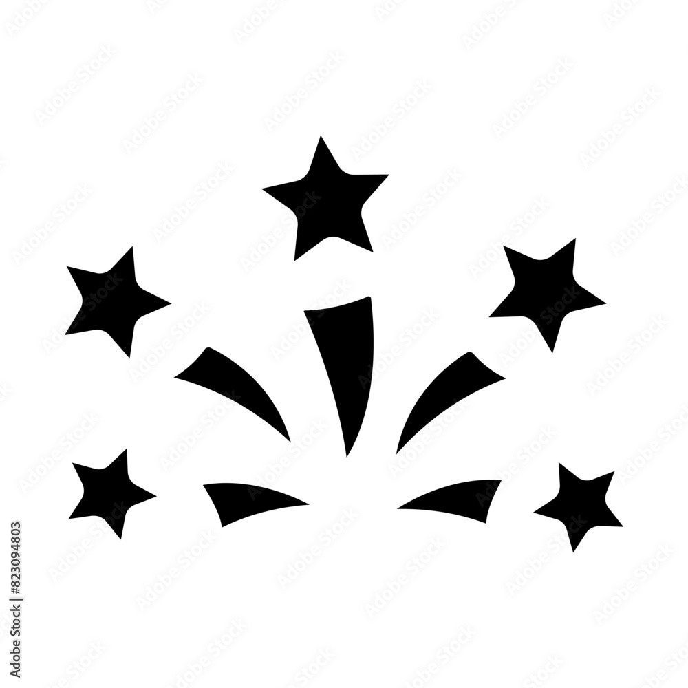 Patriotic fireworks set icon. Red stars, blue bursts, festive celebration, American theme. Perfect for Independence Day, patriotic events, July 4th festivities, national pride, celebrations. Patriotic fireworks set icon. Red stars, blue bursts, festive celebration, American theme. Perfect for Independence Day, patriotic events, July 4th festivities, national pride, celebrations.