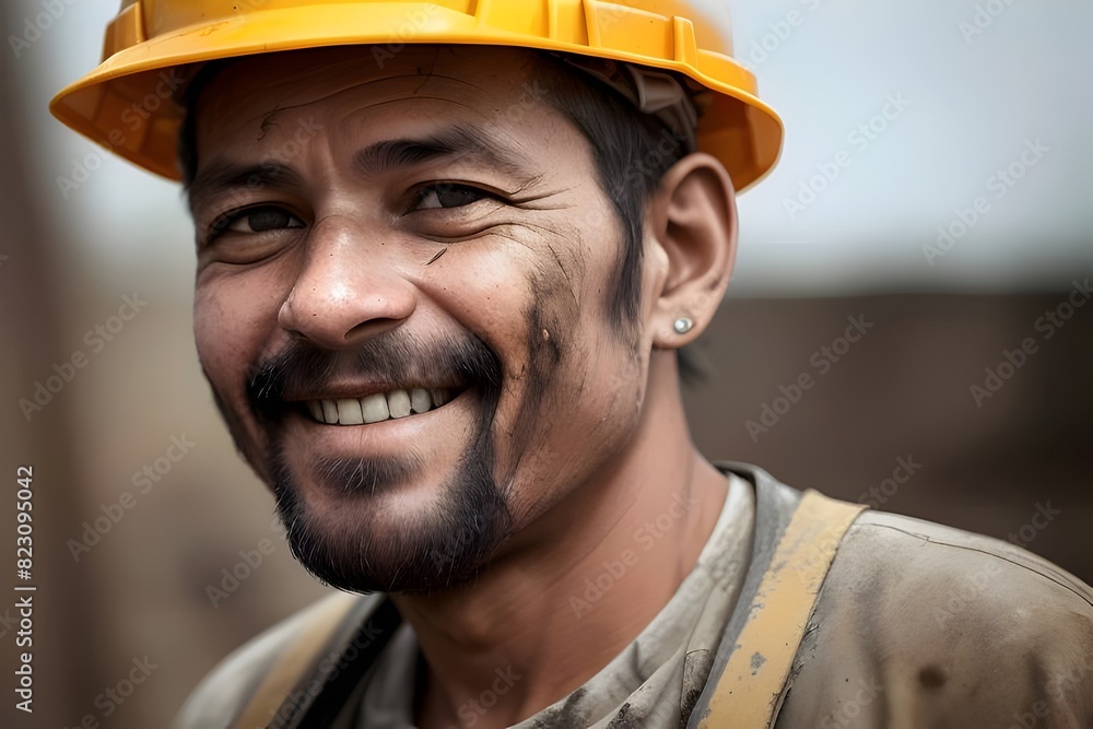 a man construction worker smiling, happy, on the job, trades, Builder, Hardhat, Uniform, Tools, Safety, Site, Equipment, Labor, Industrial, Blue-collar, Handsome, Confident, Cheerful, Positive, Work a man construction worker smiling, happy, on the job, trades, Builder, Hardhat, Uniform, Tools, Safety, Site, Equipment, Labor, Industrial, Blue-collar, Handsome, Confident, Cheerful, Positive, Work