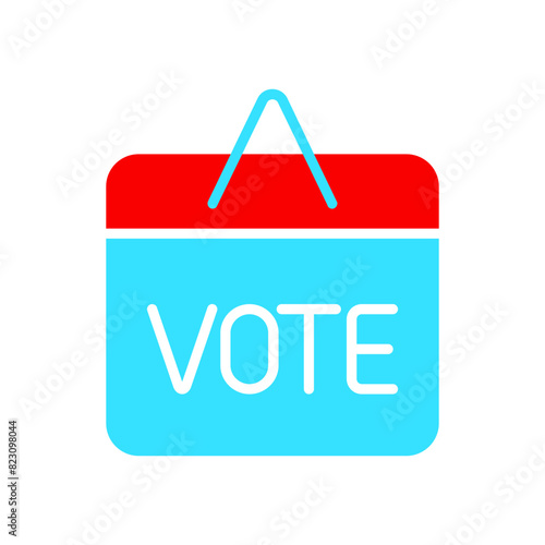 Election set icon. Vote, government building, demonstration, voters, electronic voting, manual voting, approval, disapproval, megaphone, voting results, public speech. Elections, democracy.