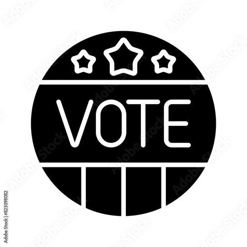 Election set icon. Vote, government building, demonstration, voters, electronic voting, manual voting, approval, disapproval, megaphone, voting results, public speech. Elections, democracy.