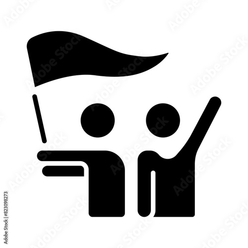 People with a flag. Protest, elections, rally, freedom, independence, civil war, freedom of speech, demonstration, detentions, will of the people, debate, voters.