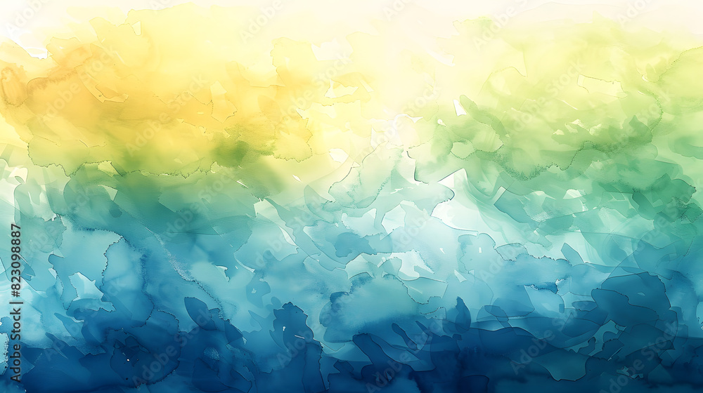 A serene abstract watercolor painting inspired by the tranquility of nature, using wet-on-wet techniques to create soft, flowing gradients of color. A serene abstract watercolor painting inspired by the tranquility of nature, using wet-on-wet techniques to create soft, flowing gradients of color.