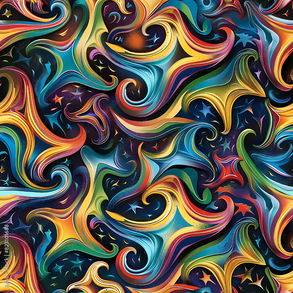 Seamless geometric Pattern Design Seamless geometric Pattern Design