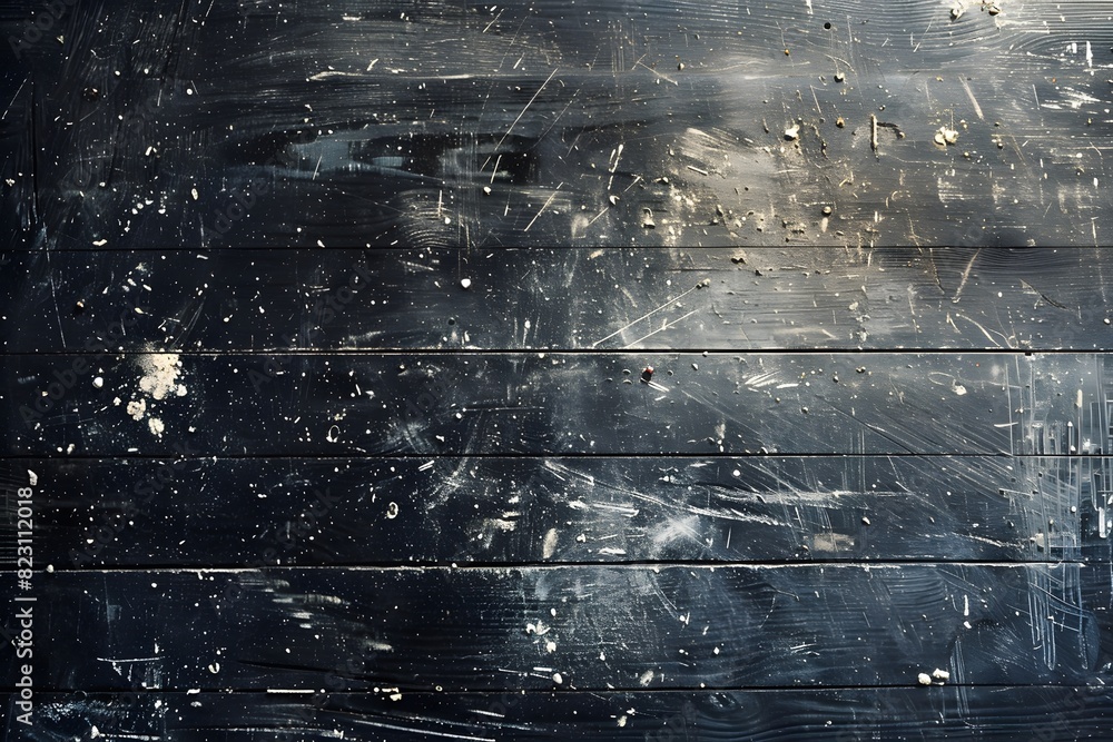 Wood surface with peeling black paint Wood surface with peeling black paint