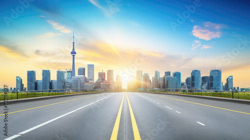 High-Speed Gateway to Urban Sunrise