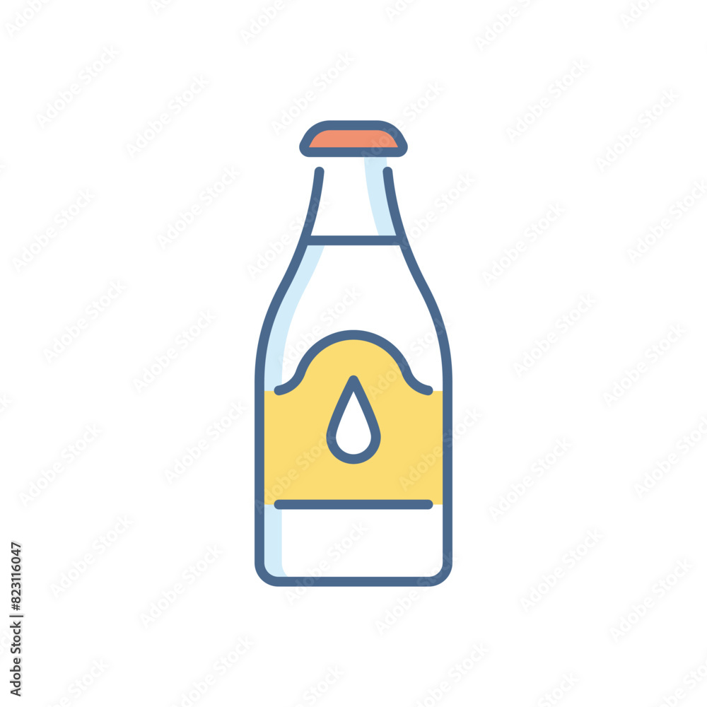 Milk Bottle vector icon Milk Bottle vector icon